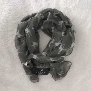Horse Detailed Scarf
